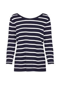 Only, Damen Pullover 'MINNA', Nachtblau / Wei&szlig;