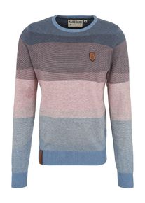 Naketano, Herren Pullover, Hellblau / Rosa