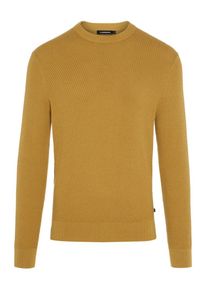 J. Lindeberg J.Lindeberg, Herren 'Chester Mini Structure' Sweatshirt, Dunkelgelb