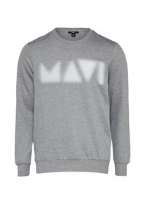 Mavi, Herren Sweatshirt, Grau / Wei&szlig;