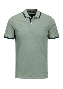 PRODUKT, Herren Poloshirt, Mint / Dunkelgr&uuml;n