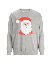 Jack & Jones JACK & JONES, Herren Sweatshirt, Rot / Wei&szlig;
