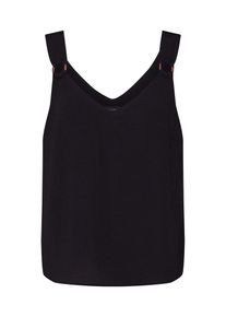 New Look, Damen Top 'HAROLD HORN BUCKLE CAMI', Schwarz
