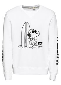 Levi's LEVI'S, Herren Sweatshirt 'GRAPHIC CREW B', Schwarz / Wei&szlig;