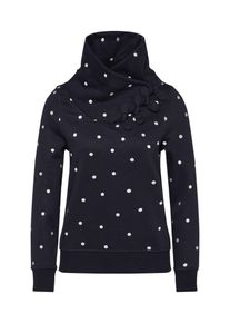 Only, Damen Pullover 'LISA BOW HIGHNECK', Nachtblau / Mischfarben