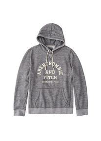 Abercrombie & Fitch Abercrombie & Fitch, Herren Sweatshirt 'CORE LOGO POPOVER GREY', Grau