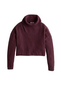 Hollister, Damen Pullover 'VOLUME TURTLENECK SWEATER', Bordeaux