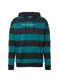 Your Turn YOURTURN, Herren Sweatshirt, Dunkelblau / Dunkelgr&uuml;n / Wei&szlig;