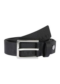 Calvin Klein, Herren G&uuml;rtel '3.5CM ADJ.EMBOSSED BELT', Schwarz