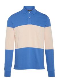 J. Lindeberg J.Lindeberg, Herren Poloshirt 'Luke', Kitt / Blau