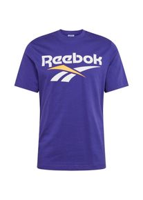 Reebok CLASSIC, Herren Shirt 'CL V Tee', Lila / Rot / Wei&szlig;