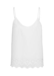 GAP, Damen Bluse, Wei&szlig;