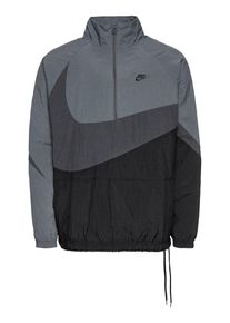 Nike Sportswear, Herren Jacke 'M NSW VW SWOOSH WVN HLFZIP JKT', Anthrazit