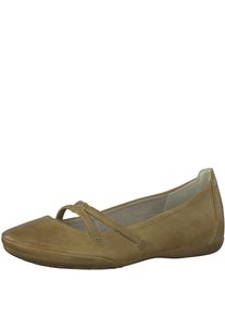 Tamaris, Damen Riemchenballerina, Camel