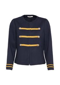 Esprit, Damen Dompteur Jacke, Marine / Gelb