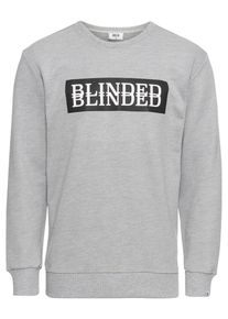 BECK2BECK, Herren Sweatshirt 'BTOBblinded2', Grau / Schwarz / Wei&szlig;
