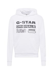 G-Star Raw, Herren Sweatshirt 'Swando-S', Schwarz / Wei&szlig;