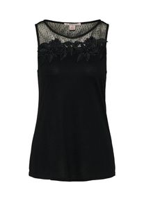 Anna Field, Damen Top, Schwarz