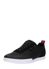 Hugo, Herren Sneaker 'Matrix_Lowp_mely', Schwarz / Wei&szlig;