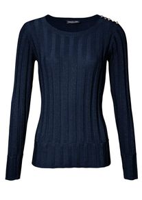 Heine, Damen Pullover, Marine