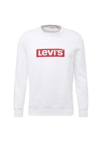 Levi's LEVI'S, Herren Sweatshirt 'GRAPHIC CREW B', Rot / Wei&szlig;