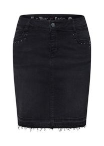 s.Oliver RED LABEL, Damen Jeansrock, Grey Denim