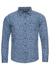 Urban Classics, Herren Hemd, Blau / Hellblau