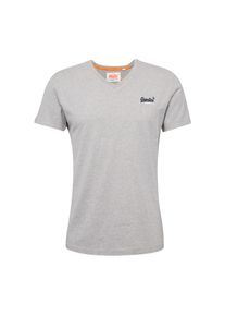 Superdry, Herren T-Shirt 'Orange Label Vintage', Graumeliert