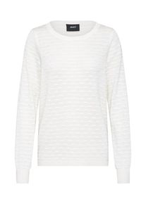 Object, Damen Pullover 'CAROLA L/S KNIT', Wei&szlig;