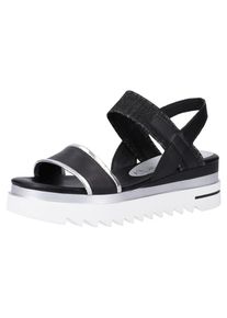 Marco Tozzi, Damen Sandalen, Schwarz