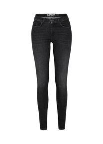 Only, Damen Shape Deluxe Skinny Jeans, Black Denim