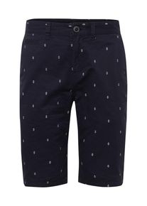 New Look, Herren Chinoshorts 'PRINTED', Navy