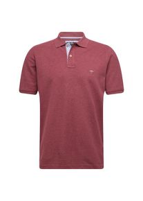 Fynch-Hatton, Herren Shirt 'Polo Melange', Weinrot
