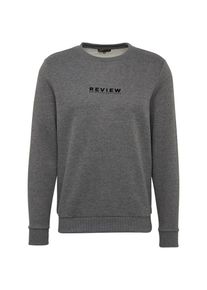 Review, Herren Sweatshirt, Anthrazit