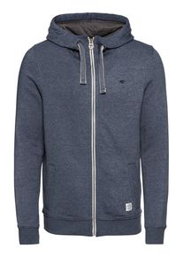 Tom Tailor, Herren Sweatjacke, Taubenblau