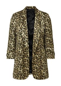 Only, Damen Blazer, Braun / Schwarz