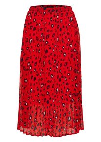 Selected Femme, Damen Rock, Rosa / Rot / Schwarz