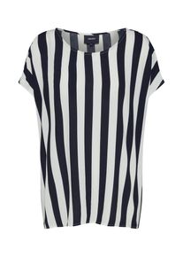 Object, Damen T-Shirt 'BAY', Schwarz / Wei&szlig;