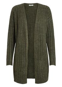 Pieces, Damen Strickjacke, Gr&uuml;n