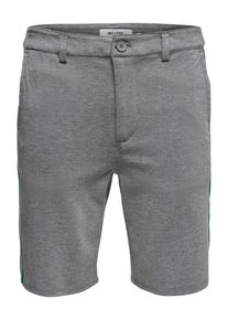 Only & Sons Only & Sons, Herren Chinoshorts, Graumeliert