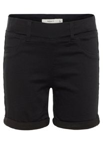 name it, M&auml;dchen Shorts, Schwarz