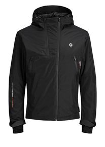 Jack & Jones JACK & JONES, Herren Jacke, Schwarzmeliert / Wei&szlig;