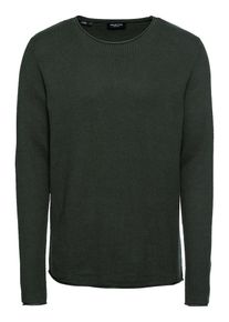 Selected Homme, Herren Pullover 'SLHROCKY CREW NECK B', Dunkelgr&uuml;n