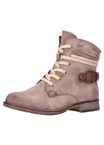 Rieker, Damen Winterstiefeletten, Hellbeige / Braun