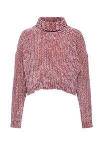 New Look, Damen Pullover '12.01 WW OP: RIB CHENILLE MTJ ROLL JUMPER P155', Ros&eacute;