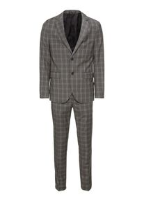 Pier One, Herren Anzug 'formal check suit', Grau