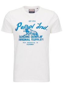PETROL INDUSTRIES, Herren T-Shirt, Wei&szlig;
