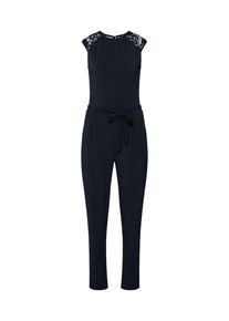 Dorothy Perkins, Damen Overall 'ISABELLA LACE ITY JUMPSUIT', Schwarz