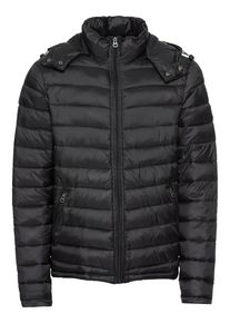 Funky Buddha, Herren Steppjacke, Schwarz