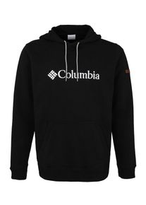 Columbia, Herren Sweatshirt 'CSC Basic Logo Hoodie', Schwarz / Wei&szlig;
